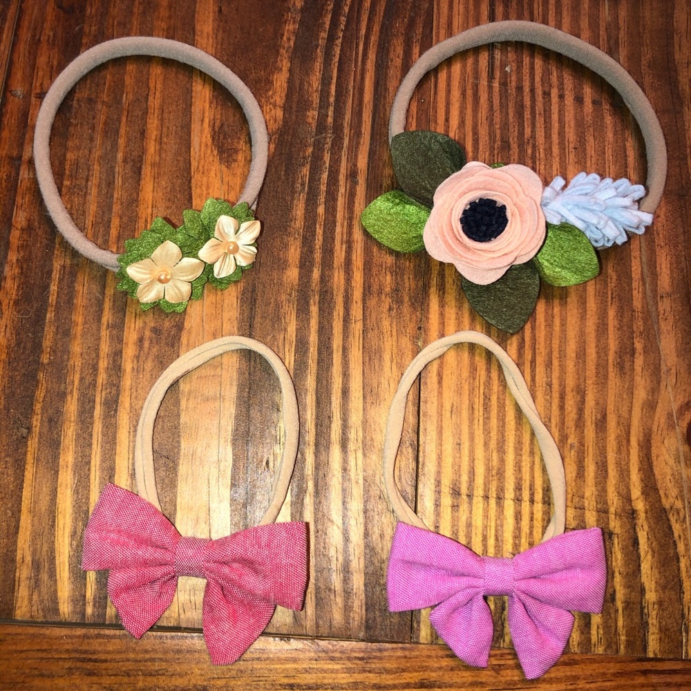 Infant headbands.
